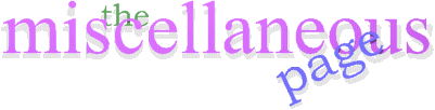 The Miscellaneous Page logo